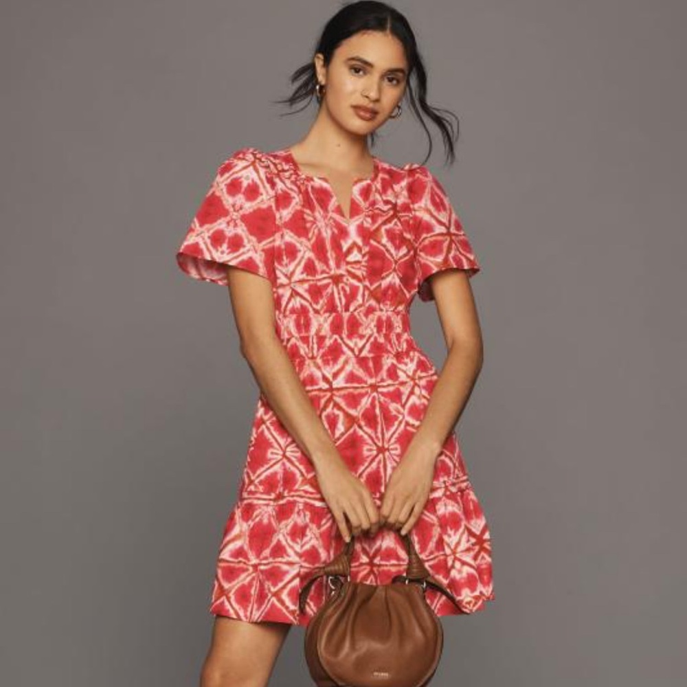 Somerset L Anthropologie dress NWT